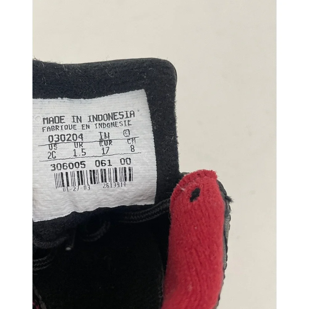 Air Jordan Retro XI 11 IE Low Bred 2003 306005-061 Toddler Size 2C